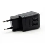 Φορτιστής Ταξιδίου Melkco Worldwide EU/UK/US/AU με Διπλή Έξοδο 2xUSB A 1.0A 2.0A | Shopin.gr