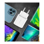 Φορτιστής Ταξιδίου Ταχείας Φόρτισης Devia RLC-380 με Έξοδο USB C PD 20W Rocket Λευκό | Shopin.gr