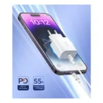 Φορτιστής Ταξιδίου Ταχείας Φόρτισης Devia RLC-318B V2 με Έξοδο USB C PD 20W Smart Λευκό | Shopin.gr