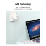 Φορτιστής Ταξιδίου Ταχείας Φόρτισης Devia EA455 με Έξοδο USB C GaN PD 30W GRS Λευκό | Shopin.gr