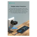 Φορτιστής Ταξιδίου Ταχείας Φόρτισης - Αντάπτορας Global Multi Function Devia G520 Mini με Διπλή Έξοδο USB A & USB C PD QC 20W 3A Μαύρο | Shopin.gr