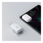 Φορτιστής Ταξιδίου Ταχείας Φόρτισης Choetech Q5004-V5 με Έξοδο USB C PD 20W Λευκό | Shopin.gr