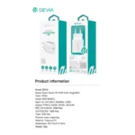 Φορτιστής Ταξιδίου Ταχείας Φόρτισης Devia RCE-3005CL με Έξοδο USB C GaN PD 30W Smart Λευκό | Shopin.gr