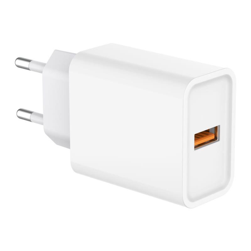 Φορτιστής Ταξιδίου inos με Έξοδο USB A 18W Λευκό | Shopin.gr