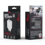 Φορτιστής Ταξιδίου Ταχείας Φόρτισης Maxlife MXTC-08-65ACC με Τριπλή Έξοδο USB A & 2xUSB C PD QC 65W Λευκό | Shopin.gr