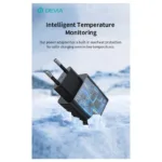 Φορτιστής Ταξιδίου Ταχείας Φόρτισης Devia GS-W45A0948 45W με Έξοδο USB C PD Rocket Μαύρο | Shopin.gr