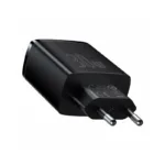 Φορτιστής Ταξιδίου Ταχείας Φόρτισης Baseus Compact με Τριπλή Έξοδο 2xUSB A & USB C PD QC 30W 3A Μαύρο | Shopin.gr