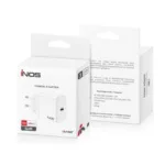 Φορτιστής Ταξιδίου Ταχείας Φόρτισης inos με Έξοδο USB C GaN PD QC 3.0 35W Λευκό | Shopin.gr