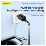 Φορτιστής Ταξιδίου Ταχείας Φόρτισης Foneng EU69 με Έξοδο USB C PD 20W 3A Λευκό | Shopin.gr