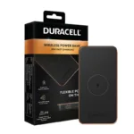 Φορτιστής Ανάγκης Duracell Core 10 PD 25W 10000mAh & Ασύρματη Φόρτιση 15W Μαύρο | Shopin.gr