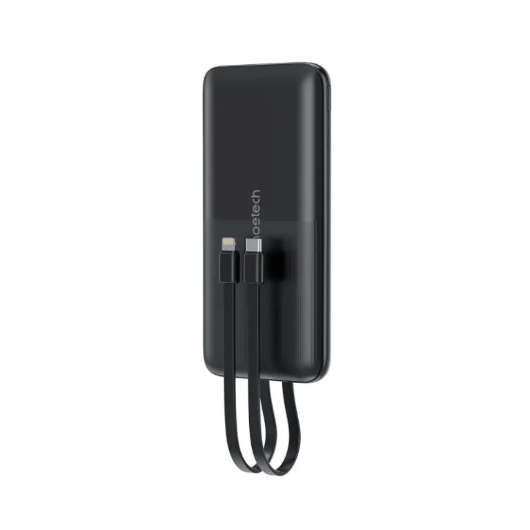 Φορτιστής Ανάγκης Choetech B654 PD 22.5W 10000mAh με Καλώδια USB C & Lightning Μαύρο | Shopin.gr