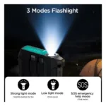 Φορτιστής Ανάγκης Joyroom JR-L017 PD 22.5W 10000mAh με Φακό & Καλώδια USB C & Lightning Μαύρο | Shopin.gr