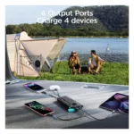 Φορτιστής Ανάγκης Joyroom JR-L017 PD 22.5W 10000mAh με Φακό & Καλώδια USB C & Lightning Μαύρο | Shopin.gr