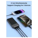 Φορτιστής Ανάγκης Devia EP198 Full Compatible 22.5W 10000mAh με Ψηφιακή Οθόνη Smart Μαύρο | Shopin.gr