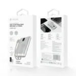 Φορτιστής Ανάγκης Devia EP202 MINI 22.5W 10000mAh με 2 Ενσωματωμένα Καλώδια Extreme Speed Ασημί | Shopin.gr