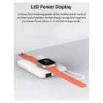 Φορτιστής Ανάγκης Devia EP203 Magnetic 4 σε 1 22.5W 10000mAh με Βραχίονα Στήριξης & Ενσωματωμένο Καλώδιο Extreme Speed Γκρι | Shopin.gr