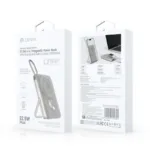 Φορτιστής Ανάγκης Devia EP203 Magnetic 4 σε 1 22.5W 10000mAh με Βραχίονα Στήριξης & Ενσωματωμένο Καλώδιο Extreme Speed Ασημί | Shopin.gr