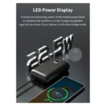 Φορτιστής Ανάγκης Devia EP208 MINI 22.5W 20000mAh με 2 Ενσωματωμένα Καλώδια Ultra4 Γκρι | Shopin.gr