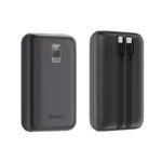 Φορτιστής Ανάγκης Devia EP208 MINI 22.5W 20000mAh με 2 Ενσωματωμένα Καλώδια Ultra4 Γκρι | Shopin.gr