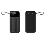 Φορτιστής Ανάγκης Maxlife MXPB-06 PD 22.5W 10000 mAh με Καλώδια USB C & Lightning Μαύρο | Shopin.gr