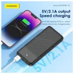 Φορτιστής Ανάγκης Foneng PX109 10W 10000mAh με 2 Θύρες USB A Μαύρο | Shopin.gr
