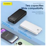 Φορτιστής Ανάγκης Foneng PX109 10W 10000mAh με 2 Θύρες USB A Μαύρο | Shopin.gr