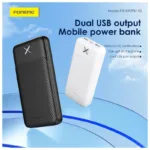 Φορτιστής Ανάγκης Foneng PX109 10W 10000mAh με 2 Θύρες USB A Λευκό | Shopin.gr