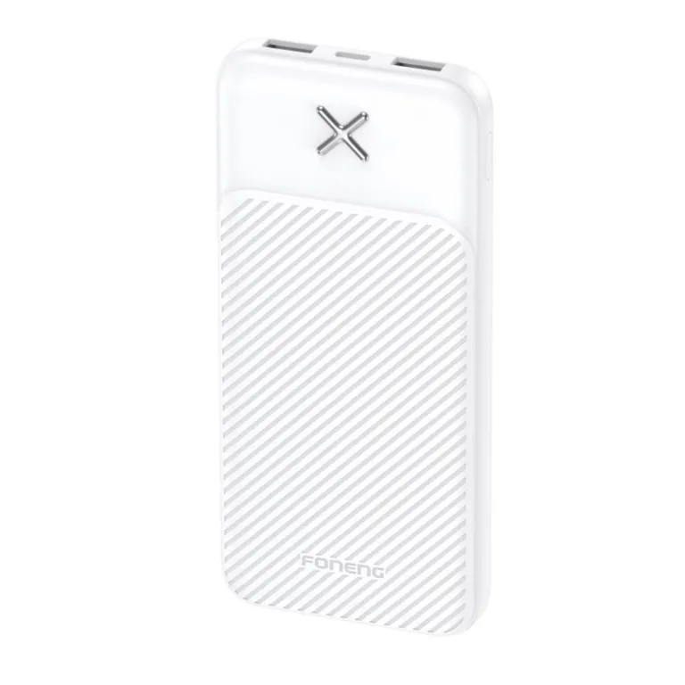 Φορτιστής Ανάγκης Foneng PX109 10W 10000mAh με 2 Θύρες USB A Λευκό | Shopin.gr