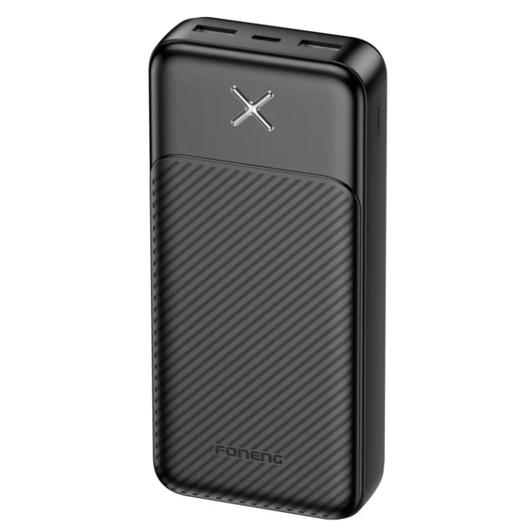 Φορτιστής Ανάγκης Foneng PX110 10W 20000mAh με 2 Θύρες USB A Μαύρο | Shopin.gr