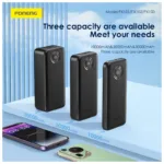 Φορτιστής Ανάγκης Foneng PX101 PD 22.5W 10000mAh με 2 Θύρες USB A & 1 Θύρα USB C Λευκό | Shopin.gr