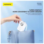 Φορτιστής Ανάγκης Foneng PX105 Mini 22.5W 10000mAh με 2 Ενσωματωμένα Καλώδια Μαύρο | Shopin.gr