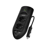 Inverter Αυτοκινήτου Duracell 12V σε 220V & 2 Θύρες USB 2.4A 175W | Shopin.gr