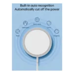 Ασύρματος Φορτιστής Devia EA239 15W για Smartphones Smart Ασημί | Shopin.gr