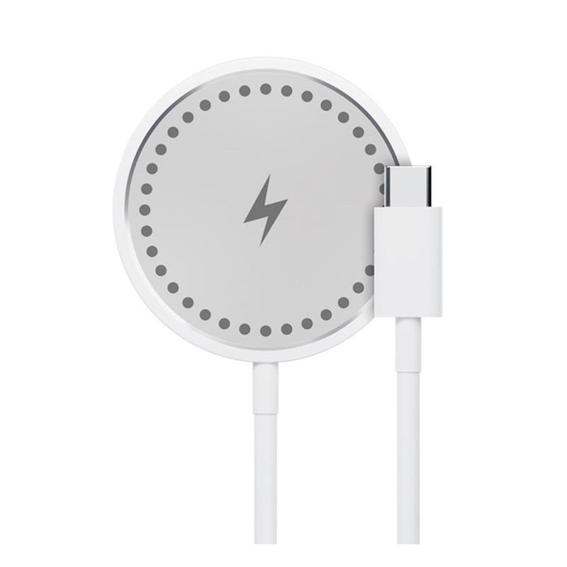 Ασύρματη Βάση Φόρτισης Μαγνητική Maxlife MXWC-05 15W Λευκό | Shopin.gr