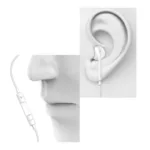 Hands Free Stereo Devia EM022 Earpods 3.5mm με Χειριστήριο & Μικρόφωνο Λευκό | Shopin.gr