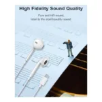 Hands Free Stereo Devia EM048 Earpods USB C με Χειριστήριο & Μικρόφωνο Smart Λευκό | Shopin.gr