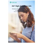 Hands Free Stereo Devia EM113 M2 Metal USB C Smart Μαύρο | Shopin.gr