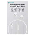 Hands Free Stereo Devia EM107 A2 USB C Kintone Λευκό | Shopin.gr