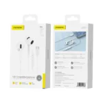 Hands Free Stereo Foneng T66 USB C Λευκό | Shopin.gr