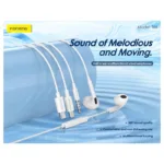 Hands Free Stereo Foneng T66 USB C Λευκό | Shopin.gr