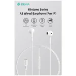 Hands Free Stereo A3 Devia EM102 iP Kintone Λευκό | Shopin.gr