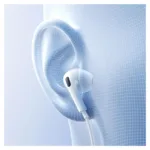 Hands Free Stereo Baseus Encok CZ19 USB C Λευκό | Shopin.gr