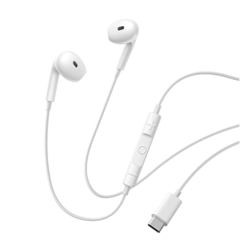 Hands Free Stereo Baseus Encok CZ19 USB C Λευκό | Shopin.gr
