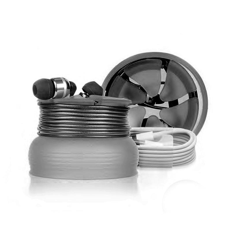 Silicone Case di The Nest για Hands Free ή Καλώδια Smoke | Shopin.gr