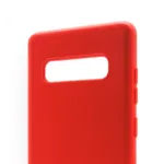 Θήκη Liquid Silicon inos Samsung G973F Galaxy S10 L-Cover Κόκκινο | Shopin.gr