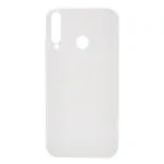 Θήκη Liquid Silicon inos Huawei P40 Lite E L-Cover Λευκό | Shopin.gr