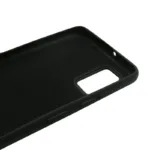 Θήκη Liquid Silicon inos Samsung A415F Galaxy A41 L-Cover Μαύρο | Shopin.gr