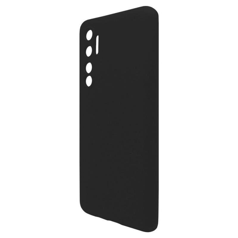 Θήκη Liquid Silicon inos Xiaomi Mi Note 10 Lite L-Cover Μαύρο | Shopin.gr