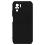Θήκη Liquid Silicon inos Xiaomi Poco M5S/ Redmi Note 10/ 10S L-Cover Μαύρο | Shopin.gr