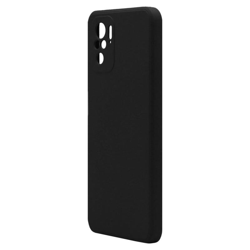 Θήκη Liquid Silicon inos Xiaomi Poco M5S/ Redmi Note 10/ 10S L-Cover Μαύρο | Shopin.gr